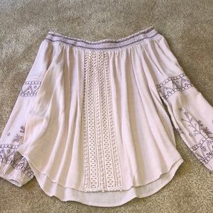 KNOX ROSE Off the Shoulder Top